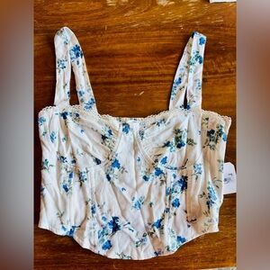 Altar'd State Crop/Corset Top NWT